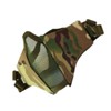 Steel Mesh Protective Face Shield Half Face Oxford Cloth Breathable