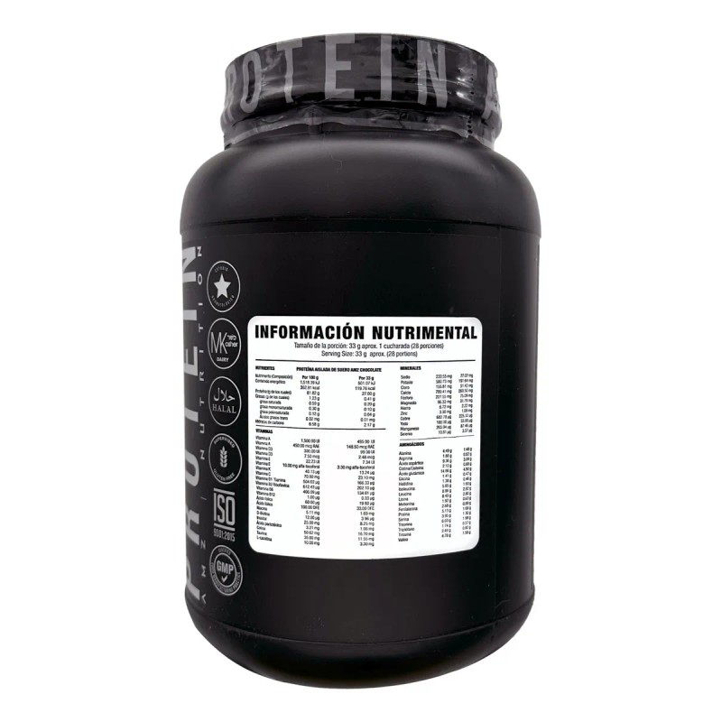 Proteina Amz Isolate Whey 2.03 lbs 925g 28 Serv Sabor