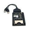 Cablecc SATA 22Pin to USB 3.0 to CFast Card Adapter