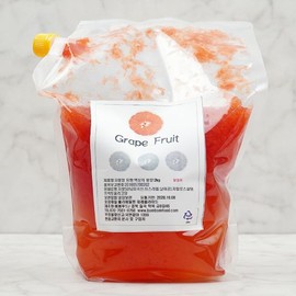 수제청 자몽청 2kg 알갱이 Homemade Grapefruit Syrup 2kg粒