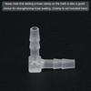 TA-VIGOR 5Pcs Barb Hose Fitting, 5mm Hose Barb Dia 90