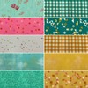Kt KILOtela Cotton Patchwork, 10 Pieces, 45 x 55 cm,