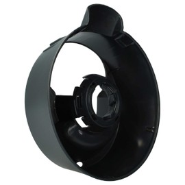 vhbw Mixing Pot Foot Compatible with Vorwerk Thermomix 32397, TM5 Mixing Pot, Food Processor - Black