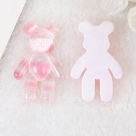 Pocket Bear Hug Jelly Design Pocket Bear for Women Girl Resin Positive Pocket Hug Fun Resin Animal Special Encourage Best Wishes Gifts