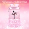 Children Ballet Dancing Satin Backpack Ballerina Girl Sequined Shoulder Bag