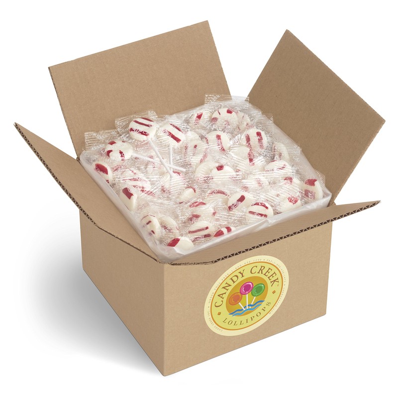 Zany Cane Peppermint Lollipops by Candy Creek, 230 count, Nut
