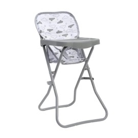 ADORA Durable Twinkle Star Baby Doll High Chair for Feeding and Imaginative Pretend Play, Suits Most Stuffed Animals, Plush Toys, and Dolls up to 16 inches, Birthday Gift for Ages 3+