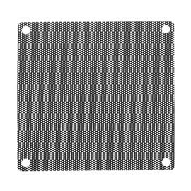 MECCANIXITY 20PCS PC Dust Filter, 90mmx90mm PVC Computer Case Cooler Dustproof Mesh Cover Fan Grills for Computer Chassis Speaker, Black