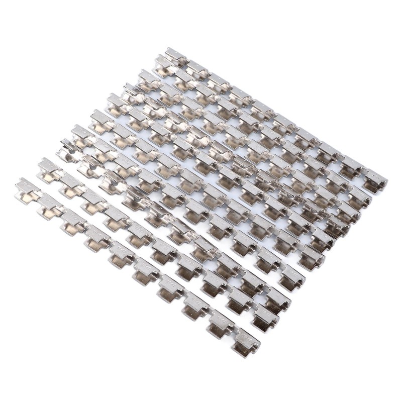 FBI10 14 Terminal Strip Center Connection Strip Nickel Plated Terminal
