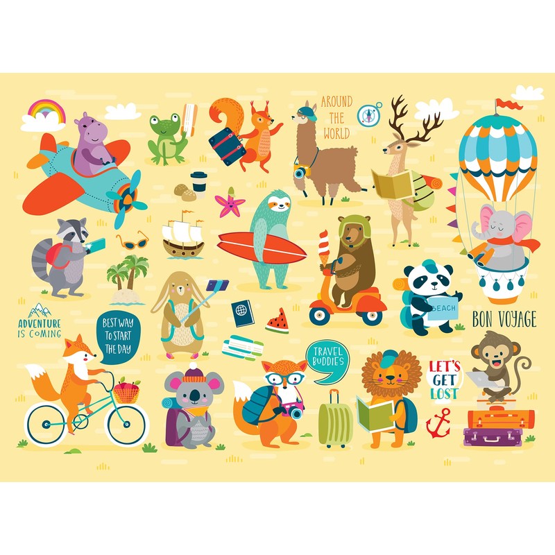 Chuckle & Roar - Adventure Awaits Puzzle - Engaging and