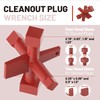 Ximoon 6 Way Cleanout Plug Wrench Replacement for Pasco J40042