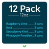 Zevia Zero Calorie Energy Drink, 4-Flavor Medley Variety Pack, 12