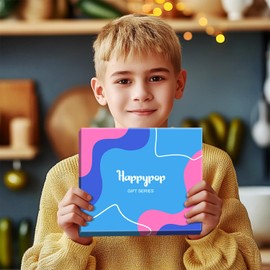 HAPPYPOP Ice Cream Gifts for Kids - Ice Cream Socks for Boys Girls 7-9 Years Old, Cute Stocking Stuffers