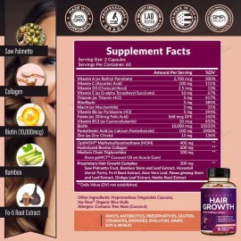 . 1pcs Vitaminas For El Crecimiento Del Cabello