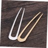 WOONEKY 4-pack u Shaped Hair Alloy Hair Clips for Women