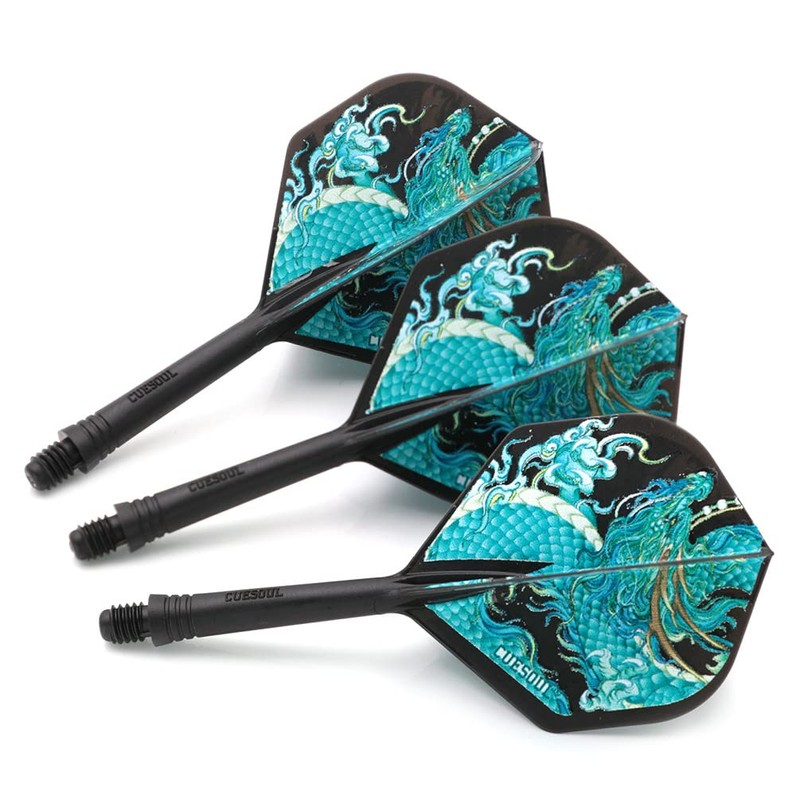 CUESOUL ROST Integrated Dart Shaft and Flights Standard Shape, Set