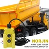 NORJIN 4 Wire Dump Trailer Remote Control Switch for Hydraulic