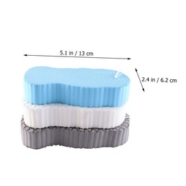 OATIPHO Super Soft Bath Sponge Design Bath Brush Exfoliating Cleaning Sponge Body Scrubber Portable Shower Tools