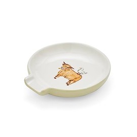 Cooksmart British Designed Large Spoon Rest | Spoon Rests for All Type of Spoons | Kitchen Spoon Rest for All Types of Kitchens - Buttercup Farm