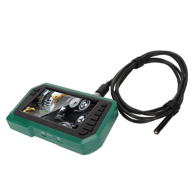 Dual Lens Borescope Inspection Camera 4.3in Screen 6 LED Light