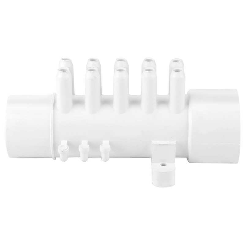 1.5in 10mm 10 Port PVC Pool Plumbing Manifold Hot Spring