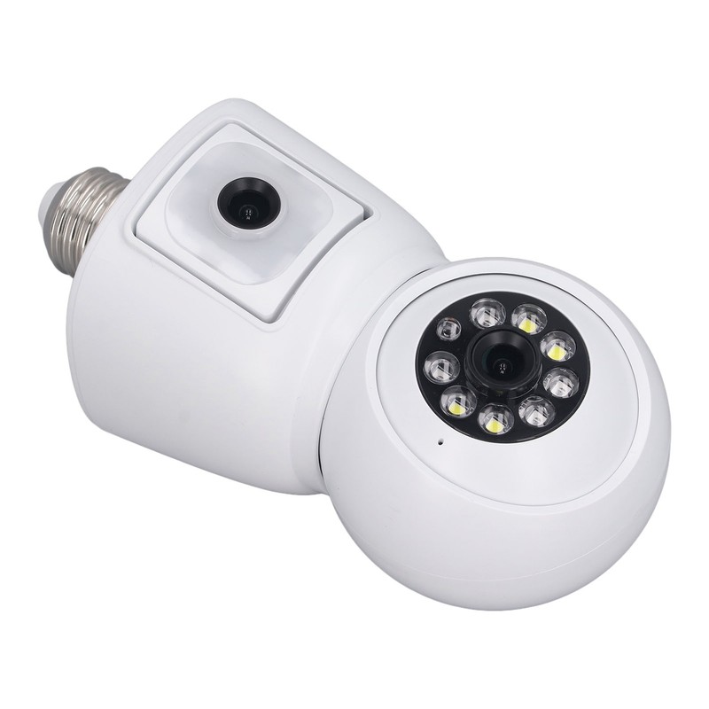 Dual Lens Security Camera 360 Degree Panoramic WiFi Indoor Surveillance