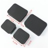4PCS Crash Bar End Caps Front Axle Plug Waterproof Rubber
