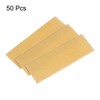 HARFINGTON 50pcs Micro Sander Paper 400 Grit 3.5x1.2 Inch Mini
