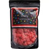 Red Gummy Bears Sugared, 1.3 Pound Resealable Bag, Red Candy,