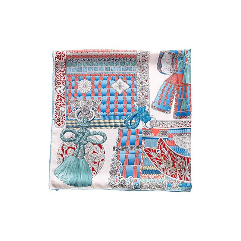 Modassori Women's Fashion Scarf Silk Hand Rolled Item Name Ginza