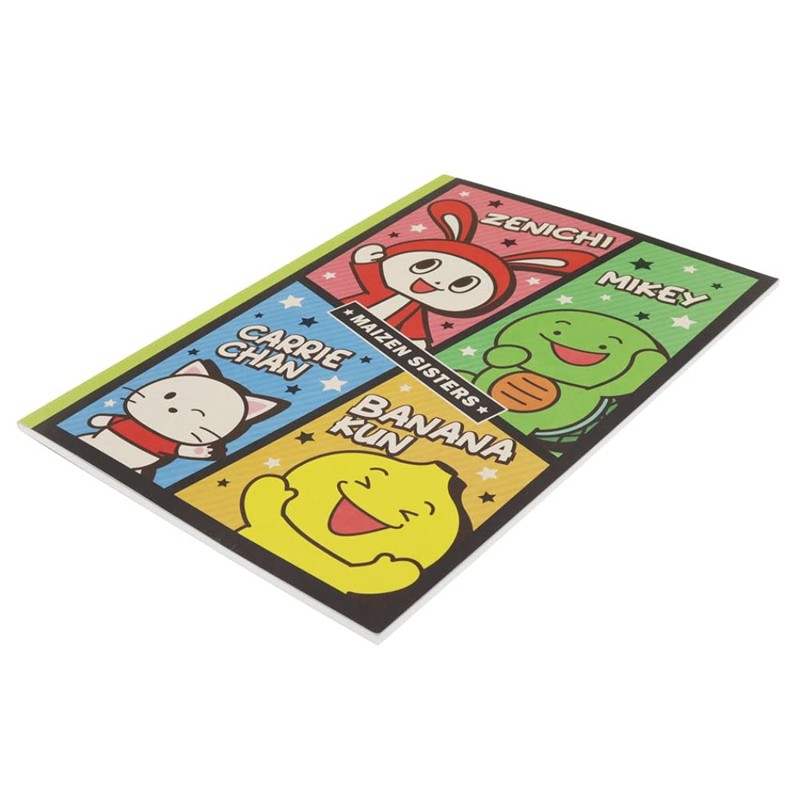 Maizen Sisters A [Horizontal Ruled Notebook] B5 Learning Notebook/UUUM Worm