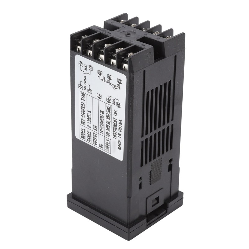 Digital PID Thermostat Temperature Controller Long 100V‑240V and 3.3ft M6