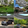 SUNLAX Custom Size Sun Shade Sail 8'x10'x12.8' Dark Grey Triangle