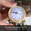 Leather Thickness Gauge Tester, Dial Flat Head Vegetable Tanned Leather