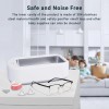 Ultrasonic Jewelry Cleaner Denture Glass Watch Ring Bath Tank Cleaning