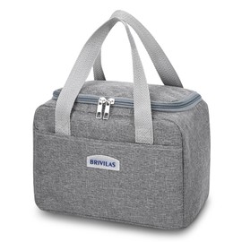 Aucuu Lunch Bag, Insulated Lunch Bag, Waterproof Leak-Proof Lunchbag, Foldable Picnic Bag, Lunch Cooler Bags for Women, Men, Kids and Students Travel Picnic School