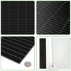 INNO STICKERS Peel and Stick Backsplash, Charcoal 12" x 12"