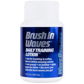 WAVEBUILDER Brush In Waves Daily Training Lotion 6.3 Fl Oz (Pack of 4)