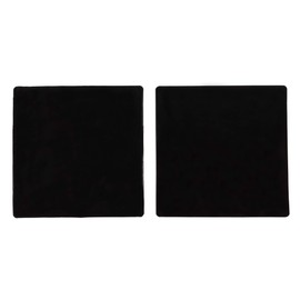 Sorbothane Vibration Isolation Square Pad, 4"x4", 2 Pack (50 Duro, 0.10" Thick)