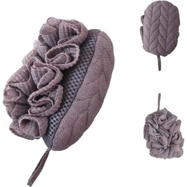 Evohyah Scrubber Back for Shower (Purple1)