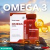 Smart Mega OMEGA 3 con 33 EPA y 22 DHA,