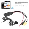 59.1in Bluetooth Radio Audio Cable Handsfree Car AUX Adapter with