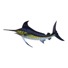 Marlin Replica Nautical Saltwater Fishing Wall Decor