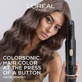 L'Oreal Paris L'Oreal Paris Colorsonic Permanent Hair Dye Cartridge, Vibrant Hair Color for Root Touch Up, Gray Coverage or All Over Color in just 5 Minutes, 6 Light Natural Brown (Coloring Device Sold Separately)