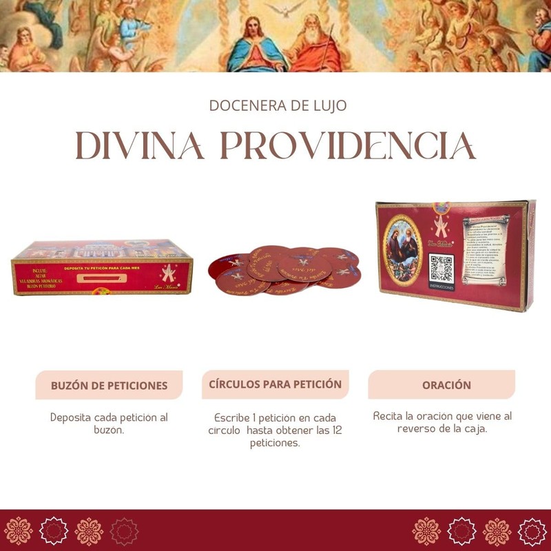 Docenera Divina Providencia| Velas Votivas de 12 piezas aromáticas |