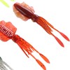 9Pcs Simulation Fishing Lures PVC Luminous Soft Fishing Baits for