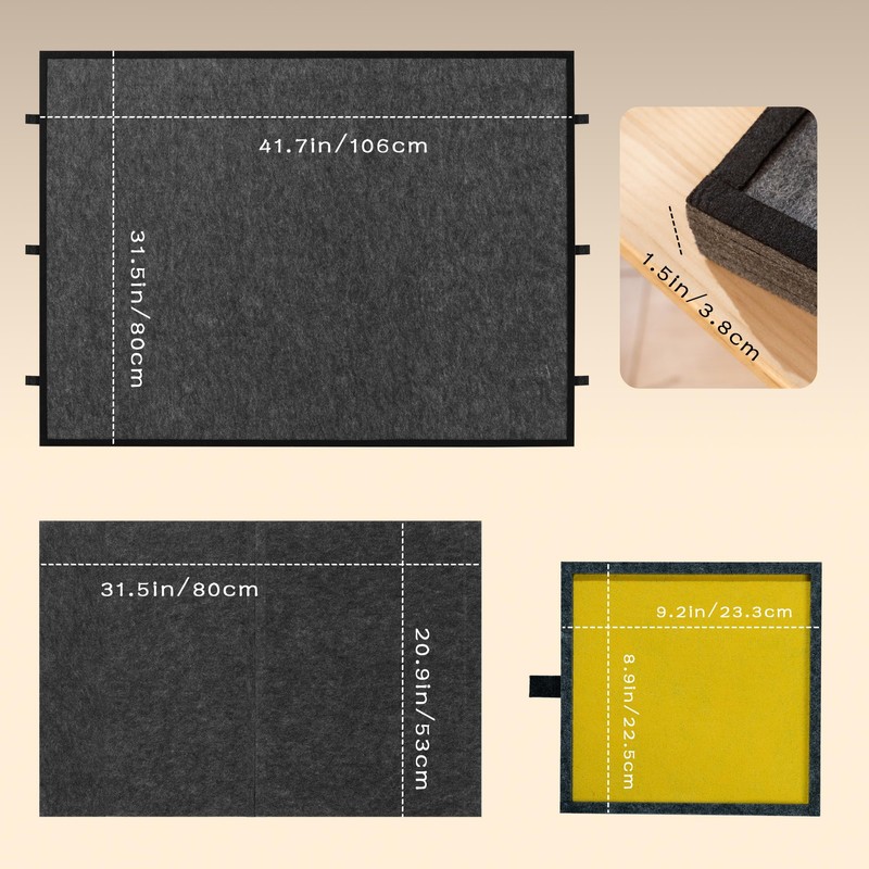 Tektalk 2000 Piece Foldable Jigsaw Puzzle Table with Cover, 3-Tilting-Angle