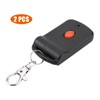 2 Pcs Mini Garage Door Remote Garage Transmitter for MultiCode