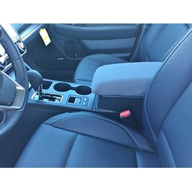 Auto Console Covers- Fits The Honda Element 2007-2010 Center Console Armrest Cover Waterproof Neoprene Fabric-Gray