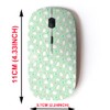 2.4G Wireless Mouse with Cute Pattern Design for All Laptops